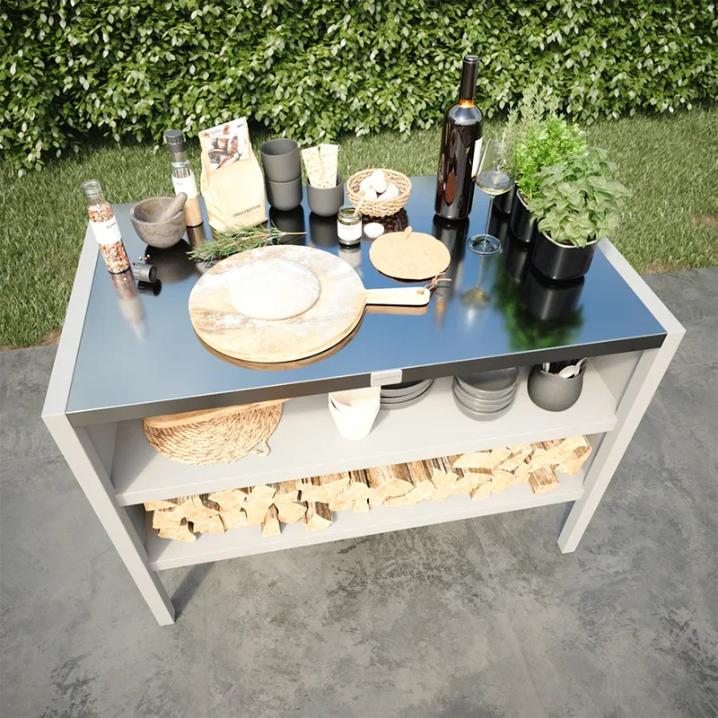 Double Layer Outdoor Kitchen Cabinet Double Layer Outdoor Kitchen Cabinet