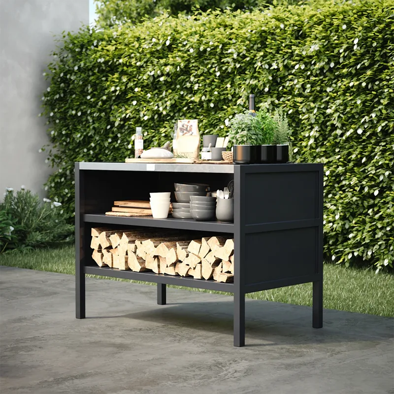 Double Layer Outdoor Kitchen Cabinet Double Layer Outdoor Kitchen Cabinet
